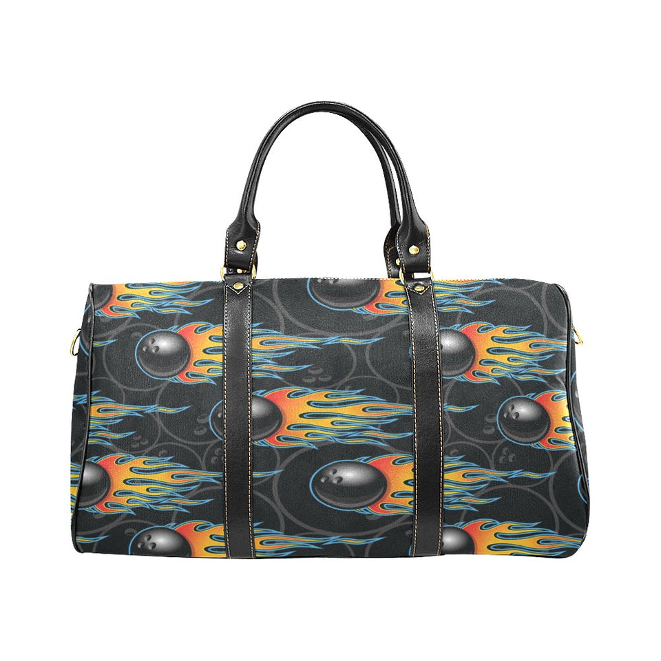 Bowling balls flame pattern Travel Bag