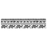 Camel polynesian tribal pattern Table Runner
