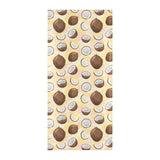 Coconut Pattern Print Design 05 Beach Towel