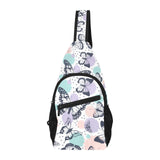 Butterfly pattern All Over Print Chest Bag