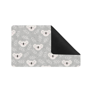 Cute koala leaves pattern Doormat