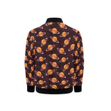 Hamburger Pattern Print Design 05 Kids' Boys' Girls' Bomber Jacket
