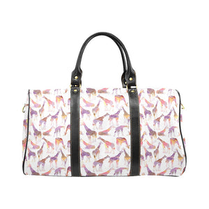Giraffe Pattern Print Design 02 Travel Bag