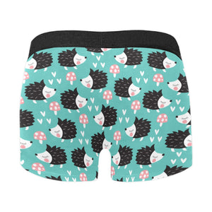 Hedgehog Pattern Print Design 03 Men's All Over Print Boxer Briefs Men's Underwear