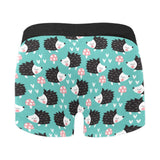 Hedgehog Pattern Print Design 03 Men's All Over Print Boxer Briefs Men's Underwear
