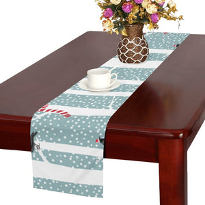 Crows christmas hat scarf Table Runner