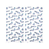 Pigeon Pattern Print Design 03 Gauze Curtain