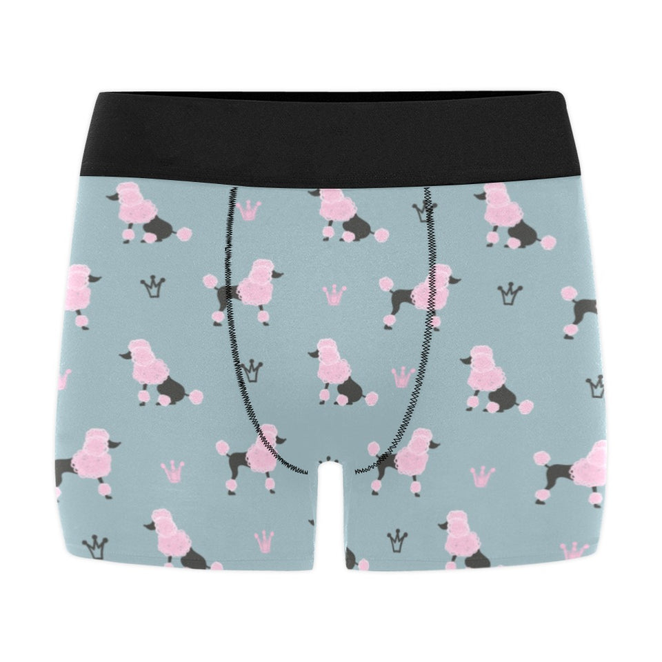 poodle dog pattern Men's All Over Print Boxer Briefs Men's Underwear