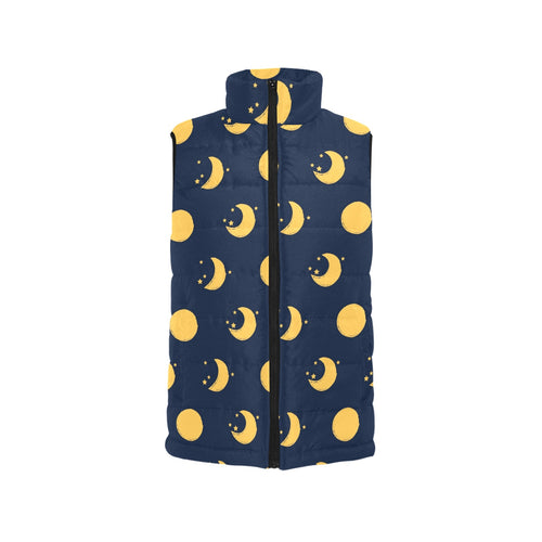 Moon star pattern Men's Padded Vest