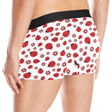 Ladybug Pattern Print Design 04 Men's All Over Print Boxer Briefs Men's Underwear