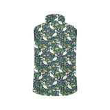 Pelican Pattern Print Design 05 Men's Padded Vest