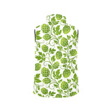 Hop design pattern Women's Padded Vest