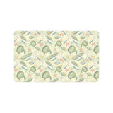 Hand drawn sea turtle fish pattern Doormat