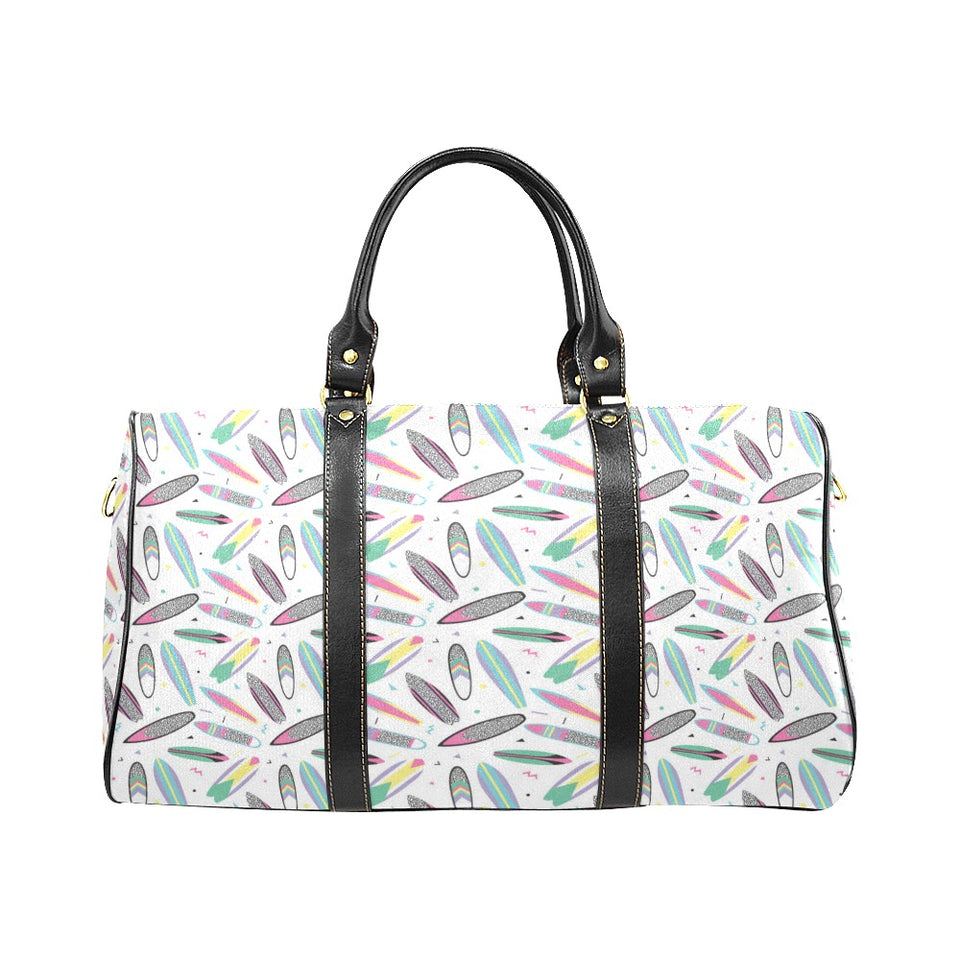 Surfboard Pattern Print Design 04 Travel Bag