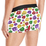 Dice Pattern Print Design 03 Men's All Over Print Boxer Briefs Men's Underwear