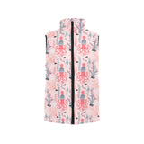 Octopus winter hat garland Fish candy Seaweed Cora Men's Padded Vest