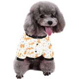 cute tribal fox pattern All Over Print Pet Dog Round Neck Fuzzy Shirt