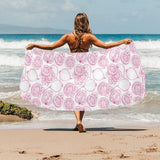 Sketch guava pattern Beach Towel