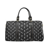 Engine Piston Black Theme Pattern Print Design 03 Travel Bag