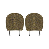 Snake skin pattern Car Headrest Cover