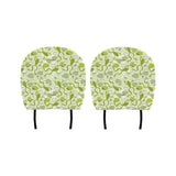 Cute frog dragonfly pattern Car Headrest Cover