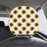 sunflowers design pattern Car Headrest Cover