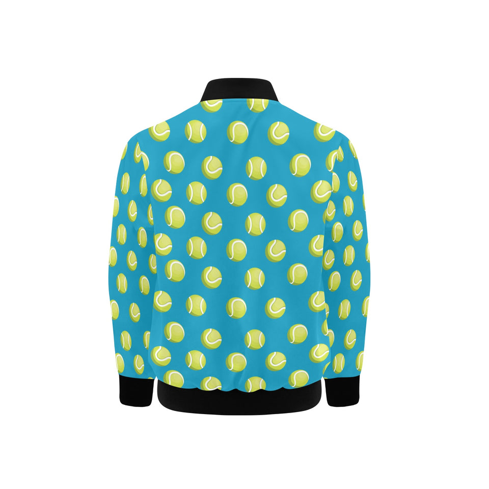 Tennis Pattern Print Design 05 Kids' Boys' Girls' Bomber Jacket