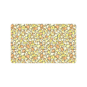 Popcorn Pattern Print Design 03 Doormat