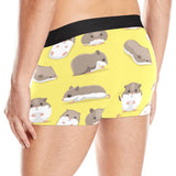 Cute Hamster pattern Men's All Over Print Boxer Briefs Men's Underwear