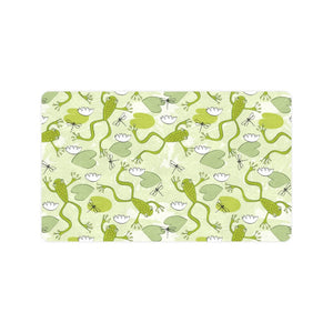 Cute frog dragonfly pattern Doormat