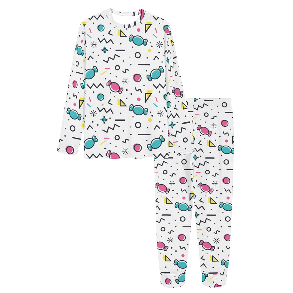 Candy design pattern Women's All Over Print Pajama Set