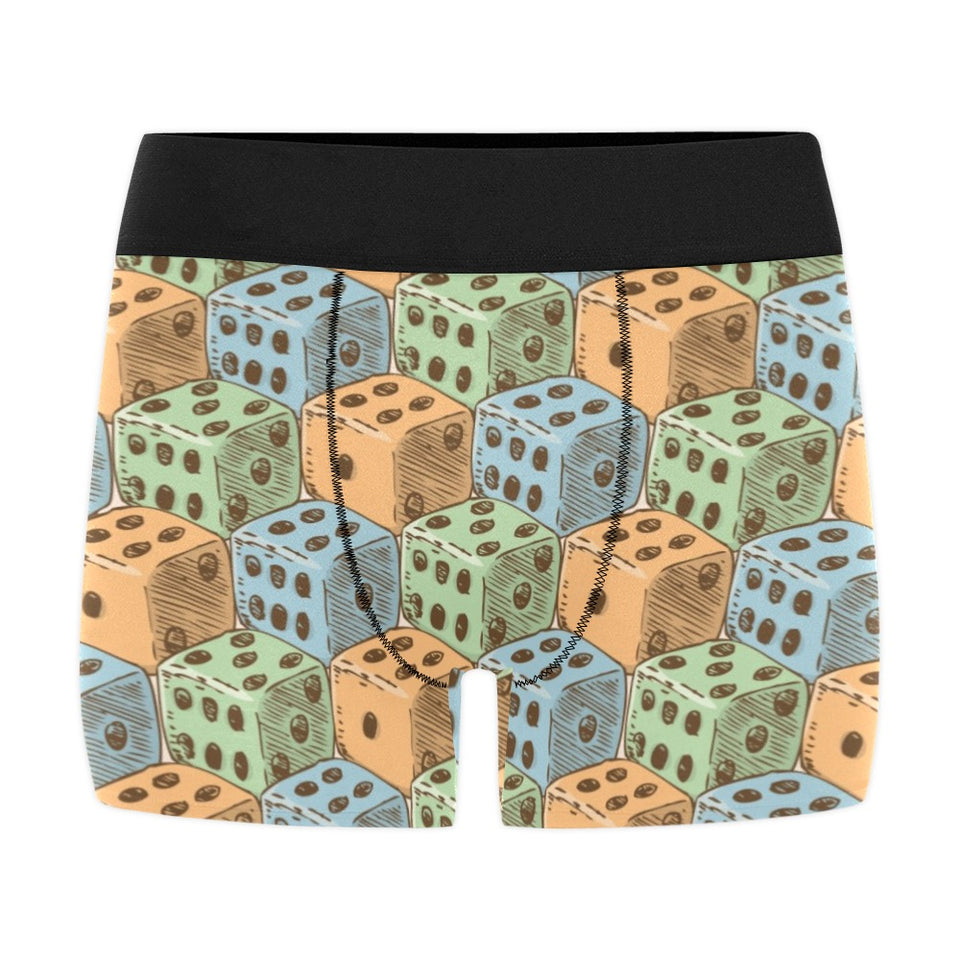 Dice Pattern Print Design 05 Men's All Over Print Boxer Briefs Men's Underwear