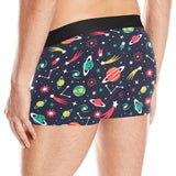 colorful space pattern planet star Men's All Over Print Boxer Briefs Men's Underwear