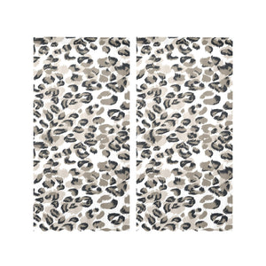Leopard skin print pattern Gauze Curtain