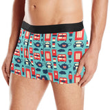 British Pattern Print Design 04 Men's All Over Print Boxer Briefs Men's Underwear