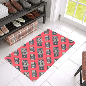 Camera Pattern Print Design 05 Doormat