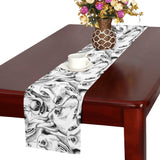 Greyhound Pattern Print Design 01 Table Runner