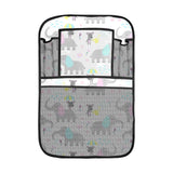 Cute elephant mouse pattern Car Seat Back Organizer