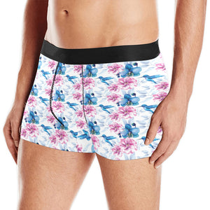 Hummingbird Pattern Print Design 02 Men's All Over Print Boxer Briefs Men's Underwear