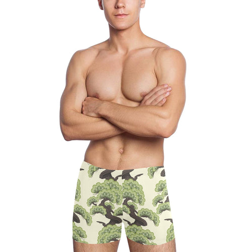 Bonsai pattern Men's Swimming Trunks