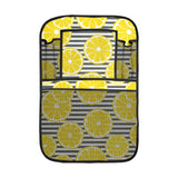 slice of lemon design pattern Car Seat Back Organizer