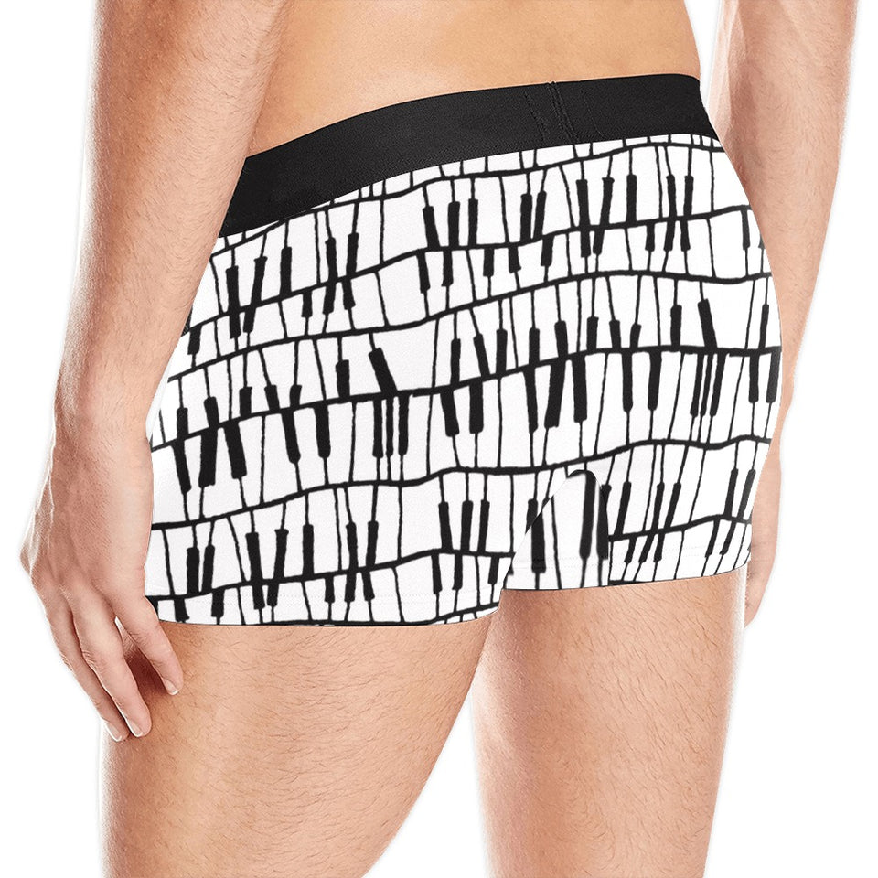 Piano Pattern Print Design 03 Men's All Over Print Boxer Briefs Men's Underwear