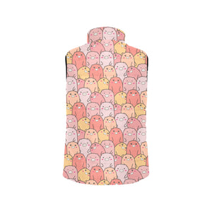 Pig Pattern Print Design 04 Men's Padded Vest
