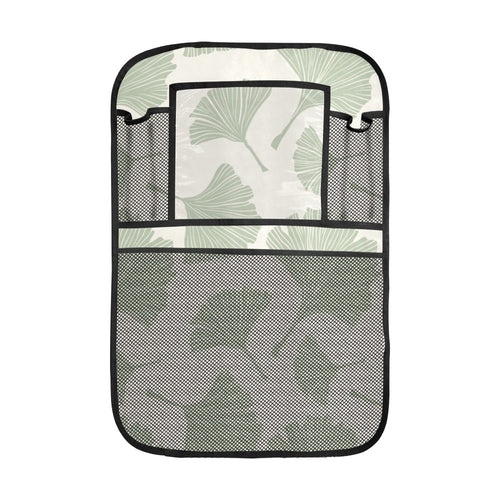 Ginkgo leaves pattern Car Seat Back Organizer