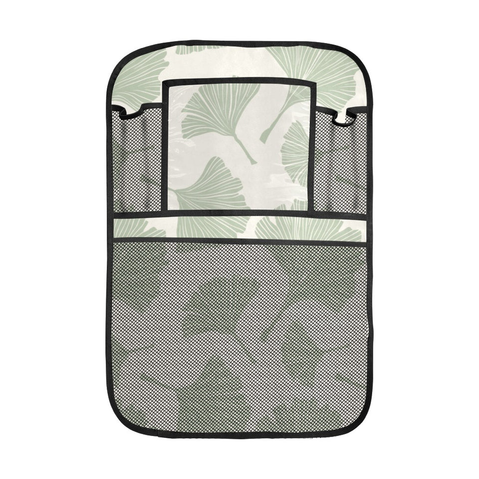 Ginkgo leaves pattern Car Seat Back Organizer