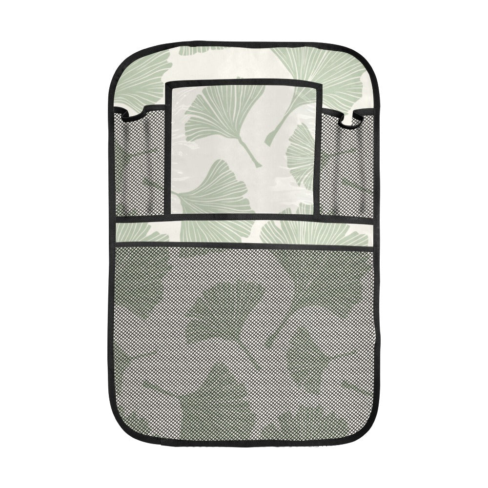 Ginkgo leaves pattern Car Seat Back Organizer