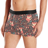 fox leaves mushroom pattern Men's All Over Print Boxer Briefs Men's Underwear
