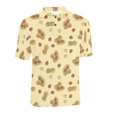 peanuts design pattern Men's All Over Print Polo Shirt