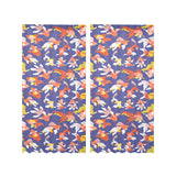 Goldfish Pattern Print Design 04 Gauze Curtain