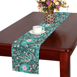 Elephants jungle pattern Table Runner